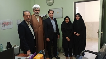 معارفه مسئول نهاد نمایندگی مقام معظم رهبری حجت الاسلام والمسلمین آقای مومنی منش  در مجتمع دانشگاهی گلدشت